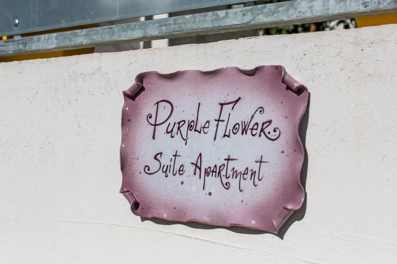 Purple Flower Suite Apartment Cala Gonone Dış mekan fotoğraf